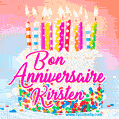 Joyeux anniversaire, Kirsten! - GIF Animé