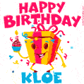 Funny Happy Birthday Kloe GIF