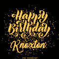 Happy Birthday Card for Knoxton - Download GIF and Send for Free