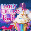 Happy Birthday Koah - Lovely Animated GIF