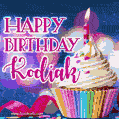 Happy Birthday Kodiak - Lovely Animated GIF
