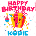 Funny Happy Birthday Kodie GIF