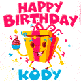 Funny Happy Birthday Kody GIF