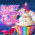 Happy Birthday Kohen - Lovely Animated GIF