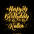 Happy Birthday Card for Kolten - Download GIF and Send for Free