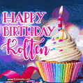 Happy Birthday Kolten - Lovely Animated GIF