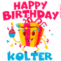Funny Happy Birthday Kolter GIF