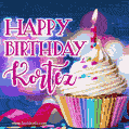 Happy Birthday Kortez - Lovely Animated GIF