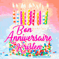 Joyeux anniversaire, Kristen! - GIF Animé