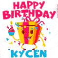 Funny Happy Birthday Kycen GIF
