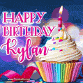 Happy Birthday Kylan - Lovely Animated GIF