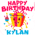 Funny Happy Birthday Kylan GIF