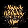 Happy Birthday Card for Kylo - Download GIF and Send for Free