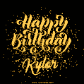 Happy Birthday Card for Kylor - Download GIF and Send for Free