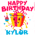 Funny Happy Birthday Kylor GIF