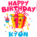 Funny Happy Birthday Kyon GIF