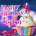 Happy Birthday Kyran - Lovely Animated GIF