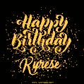 Happy Birthday Card for Kyrese - Download GIF and Send for Free