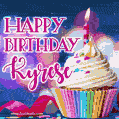 Happy Birthday Kyrese - Lovely Animated GIF