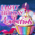 Happy Birthday Ladarrius - Lovely Animated GIF