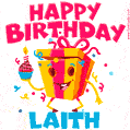 Funny Happy Birthday Laith GIF