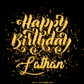 Happy Birthday Card for Lathan - Download GIF and Send for Free