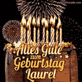 Alles Gute zum Geburtstag Laurel (GIF)