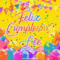 Feliz Cumpleaños Lee (GIF)