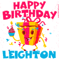 Funny Happy Birthday Leighton GIF