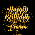 Happy Birthday Card for Lennon - Download GIF and Send for Free