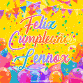 Feliz Cumpleaños Lennox (GIF)