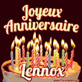 Joyeux anniversaire Lennox GIF