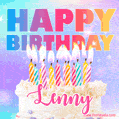 Funny Happy Birthday Lenny GIF