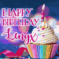 Happy Birthday Lenyx - Lovely Animated GIF