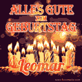 Alles Gute zum Geburtstag Leomar (GIF)