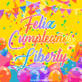 Feliz Cumpleaños Liberty (GIF)