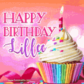 Happy Birthday Lillee - Lovely Animated GIF