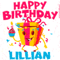 Funny Happy Birthday Lillian GIF