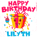 Funny Happy Birthday Lilyth GIF