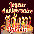 Joyeux anniversaire Lincoln GIF