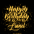Happy Birthday Card for Lionel - Download GIF and Send for Free