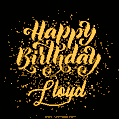 Happy Birthday Card for Lloyd - Download GIF and Send for Free