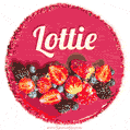 Happy Birthday Cake with Name Lottie - Free Download