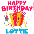 Funny Happy Birthday Lottie GIF