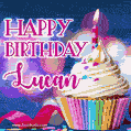 Happy Birthday Lucan - Lovely Animated GIF