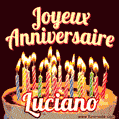 Joyeux anniversaire Luciano GIF