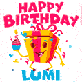 Funny Happy Birthday Lumi GIF