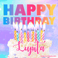 Funny Happy Birthday Lupita GIF