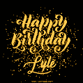 Happy Birthday Card for Lyle - Download GIF and Send for Free