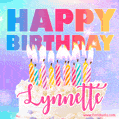 Funny Happy Birthday Lynnette GIF